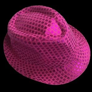 Melissa & Doug Fuchsia Fedora Hat